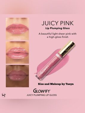 LipSense Juicy Pink Plumping Lip Gloss - Sheer Pink